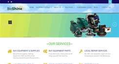 Desktop Screenshot of bio-shine.com